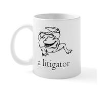CafePress A Litigator's Mug 11 oz (325 ml) Ceramic Coffee Mug