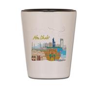 CafePress Abu Dhabi in The United Arab Emirates Unique and Funny Shot Glass