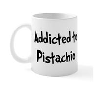 CafePress Addicted to Pistachio Mug 11 oz (325 ml) Ceramic Coffee Mug