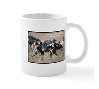 CafePress African Wild Dogs Photo Mug 11 oz (325 ml) Ceramic Coffee Mug