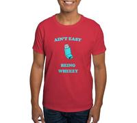 CafePress - Ain't Easy Being Wheezy T-Shirt - 100% Cotton T-Shirt Red