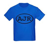 CafePress - AJR Oval - Youth Kids Cotton T-Shirt Royal