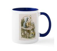 CafePress Alice and The Caterpillar Mug 11 oz (325 ml) Ceramic Coffee Mug