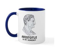 CafePress Aristotle is My Homeboy Mug 11 oz (325 ml) Ceramic Coffee Mug