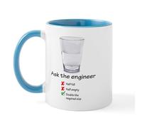 CafePress Ask The Engineer Mug 11 oz (325 ml) Ceramic Coffee Mug