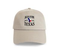 CafePress Austin, Texas Texas Hill Country Towns Cap Unique Adjustable Baseball Hat Khaki