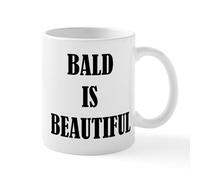 CafePress Bald is Beautiful Mug 11 oz (325 ml) Ceramic Coffee Mug