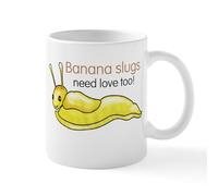 CafePress Banana Slugs Need Love Too Mugs 11 oz (325 ml) Ceramic Coffee Mug
