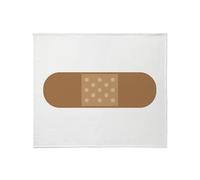 CafePress Band Aid Throw Blanket Super Soft Fleece Plush Throw Blanket, 60"x50"