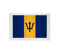 CafePress Barbados Flag Magnets Rectangle Magnet, 2"x3" Refrigerator Magnet