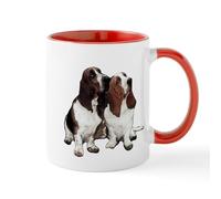 CafePress Basset Hounds Mug 11 oz (325 ml) Ceramic Coffee Mug