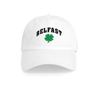 CafePress Belfast Ireland Cap Unique Adjustable Baseball Hat White