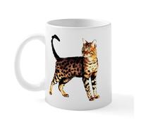 CafePress Bengal Cat: Raja Mug 11 oz (325 ml) Ceramic Coffee Mug