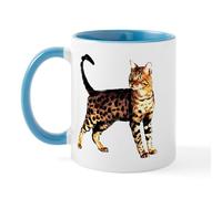 CafePress Bengal Cat: Raja Mug 11 oz (325 ml) Ceramic Coffee Mug