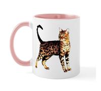 CafePress Bengal Cat: Raja Mug 11 oz (325 ml) Ceramic Coffee Mug