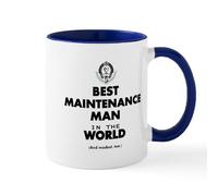 CafePress Best Maintenance Man in The World Mugs 11 oz (325 ml) Ceramic Coffee Mug