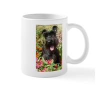 CafePress Black Miniature Schnauzer Mug 11 oz (325 ml) Ceramic Coffee Mug