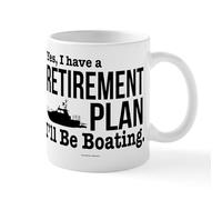 CafePress Boating Retirement Mugs 11 oz (325 ml) Ceramic Coffee Mug