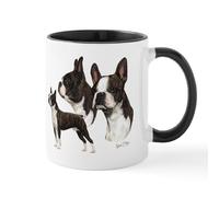 CafePress Boston Terrier Mug 11 oz (325 ml) Ceramic Coffee Mug