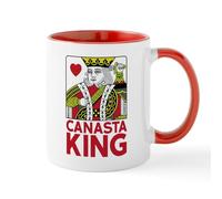 CafePress Canasta King Mugs 11 oz (325 ml) Ceramic Coffee Mug