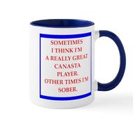 CafePress Canasta Mugs 11 oz (325 ml) Ceramic Coffee Mug