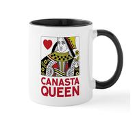 CafePress Canasta Queen Mugs 11 oz (325 ml) Ceramic Coffee Mug