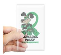 CafePress Cerebral Palsy Is My Superpower Sticker (Rectangle Rectangle Bumper Sticker Car Decal