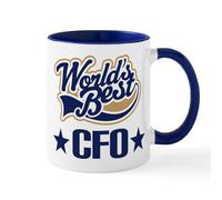 CafePress CFO Gift (Worlds Best) Mug 11 oz (325 ml) Ceramic Coffee Mug