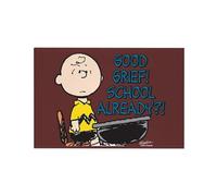 CafePress Charlie Brown Good Grief! Schoo Rectangle Magnet, 2"x3" Refrigerator Magnet