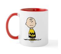 CafePress Charlie Brown Large Mug 11 oz (325 ml) Ceramic Coffee Mug