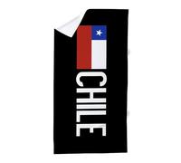 CafePress Chile: Chilean Flag & Chile Large Novelty Printed Beach Towel 30"x60"