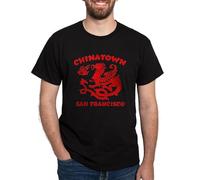 CafePress - Chinatown San Francisco - 100% Cotton T-Shirt Black