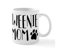 CafePress Chiweenie Mom 11 oz (325 ml) Ceramic Coffee Mug