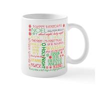 CafePress Christmas Carols Mug 11 oz (325 ml) Ceramic Coffee Mug
