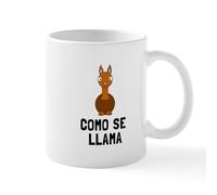 CafePress Como Se Llama Mugs 11 oz (325 ml) Ceramic Coffee Mug