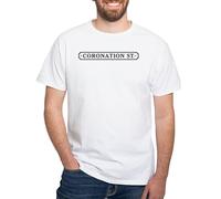 CafePress Coronation Street Logo T Shirt Men's Traditional Fit White Casual Tshirt