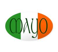 CafePress County Mayo Oval Sticker Oval Bumper Sticker, Euro Oval Car Decal