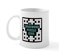CafePress Crossword King Mug 11 oz (325 ml) Ceramic Coffee Mug