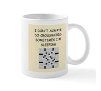 CafePress Crosswords Mug 11 oz (325 ml) Ceramic Coffee Mug