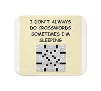 CafePress Crosswords Sherpa Fleece Throw Blanket, 60" L x 50" W
