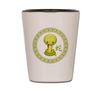 CafePress Cute Chinese Year of The Snake Unique and Funny Shot Glass