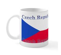 CafePress Czechoslovakia Czech Flag Mug 11 oz (325 ml) Ceramic Coffee Mug