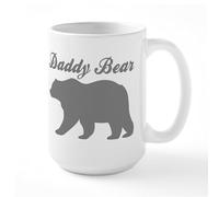 CafePress Daddy Bear Large Mug 15 oz (444 ml) Ceramic Coffee Mug