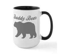 CafePress Daddy Bear Large Mug 15 oz (444 ml) Ceramic Coffee Mug