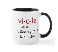 CafePress Definition of A Viola Mug 11 oz (325 ml) Ceramic Coffee Mug