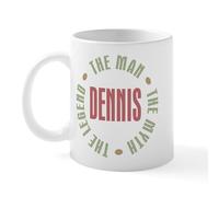 CafePress Dennis Man Myth Legend Mug 11 oz (325 ml) Ceramic Coffee Mug