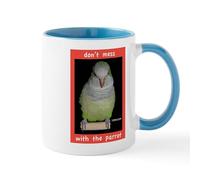 CafePress Dont Mess with A Quaker Parrot Mugs 11 oz (325 ml) Ceramic Coffee Mug