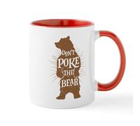 CafePress Don't Poke The Bear Mugs 11 oz (325 ml) Ceramic Coffee Mug