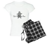CafePress Don't Poke The Bear Women's Light Pajamas Women's Novelty Cotton Pyjama Set, Comfortable PJ Sleepwear