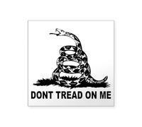 CafePress Dont Tread On Me Sticker Square Bumper Sticker Car Decal